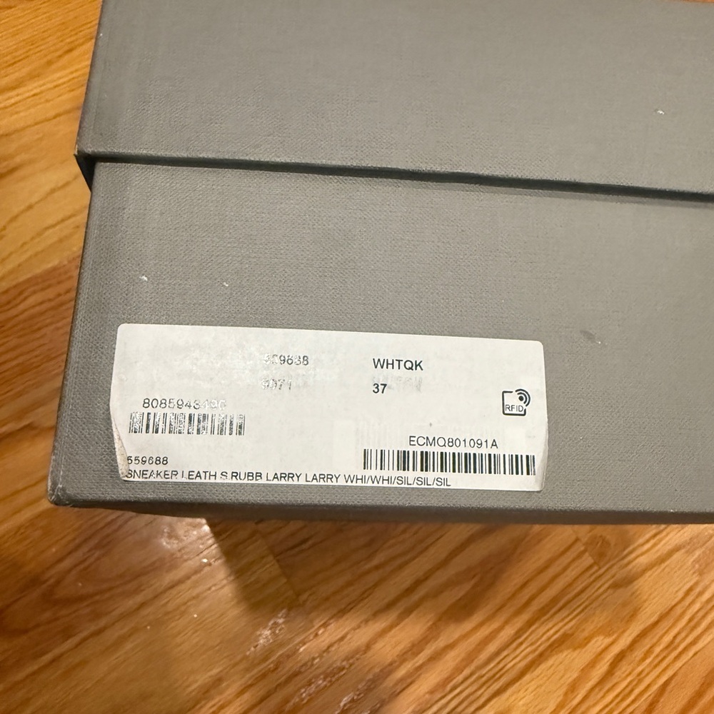 Alexander Mcqueen Exaggerated White and Gray 3M Sneakers LIMITED - Picture 6 of 7